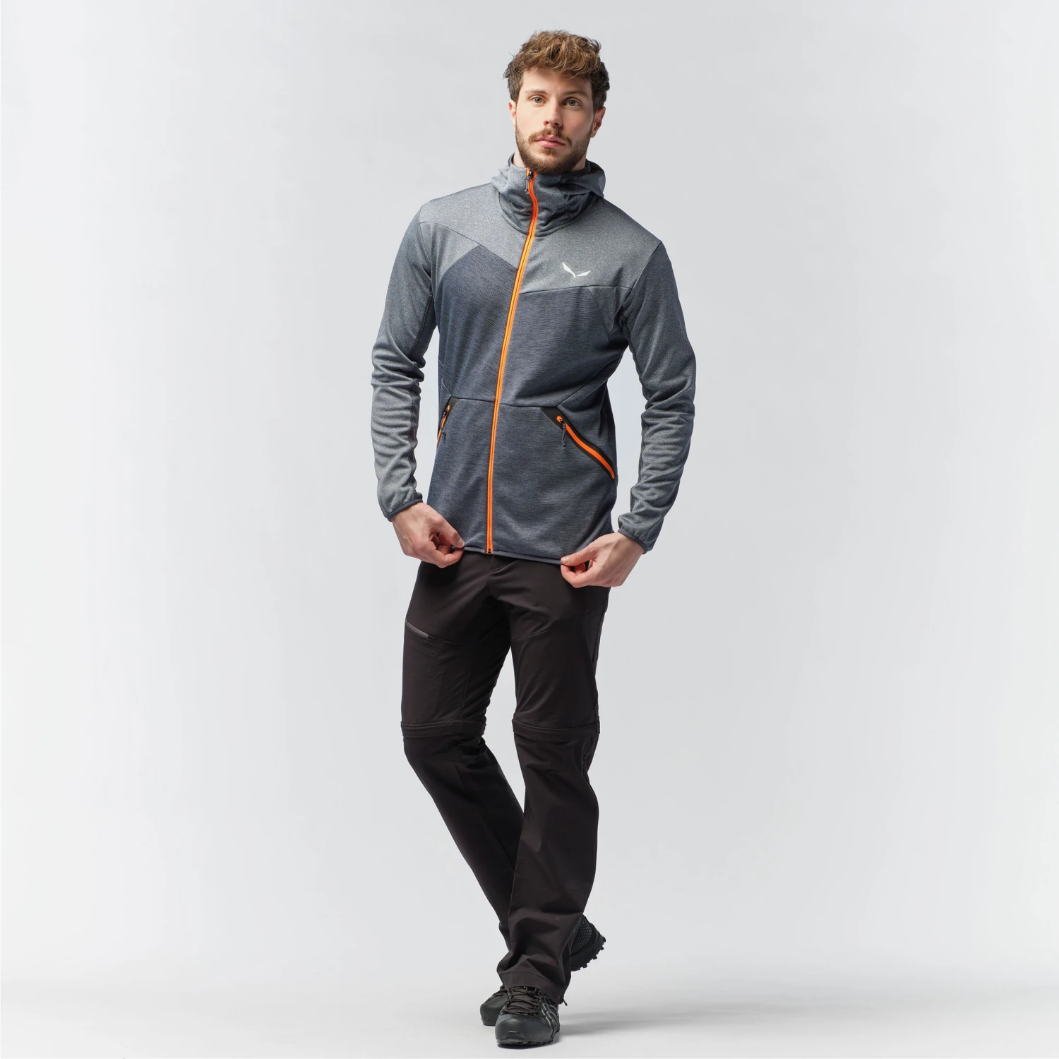 SALEWA Men's Puez Melange Pl Full Zip Hoodie - Image 8
