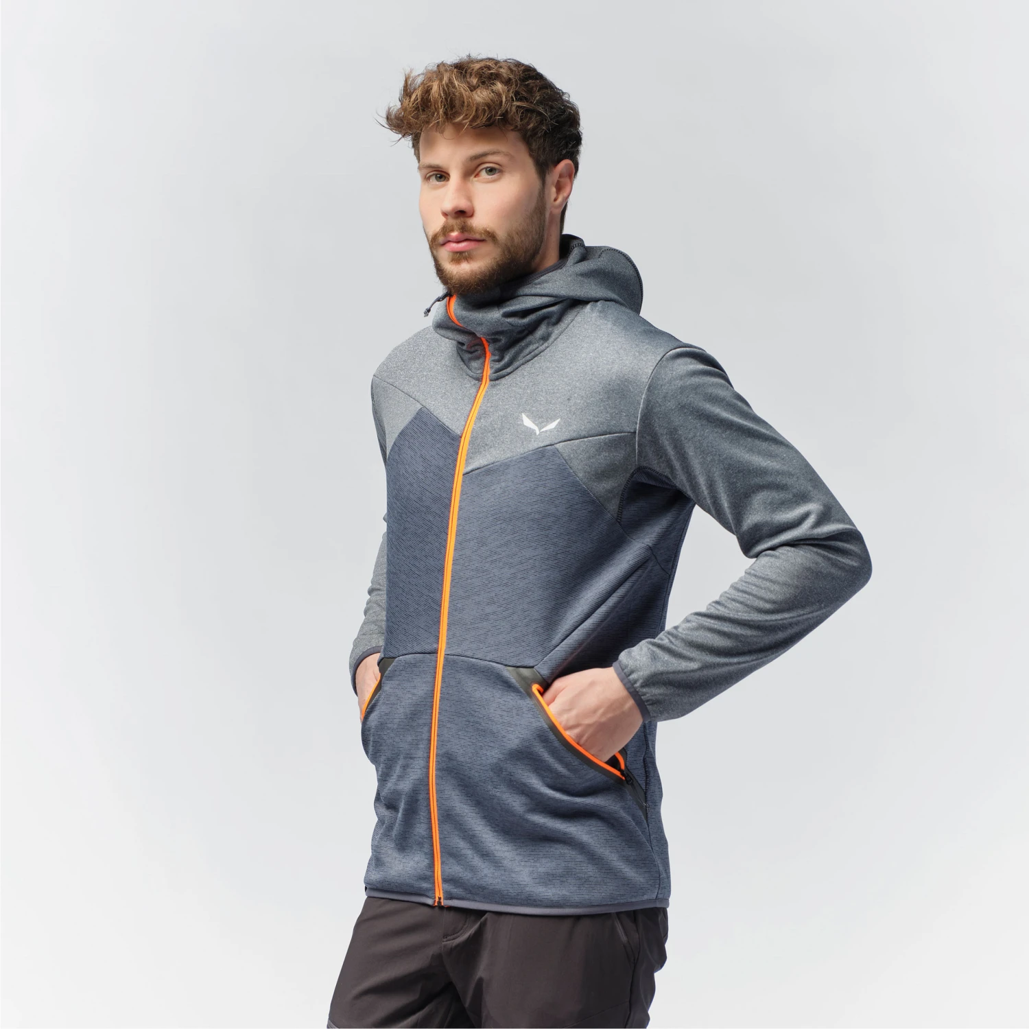SALEWA Men's Puez Melange Pl Full Zip Hoodie - Image 9
