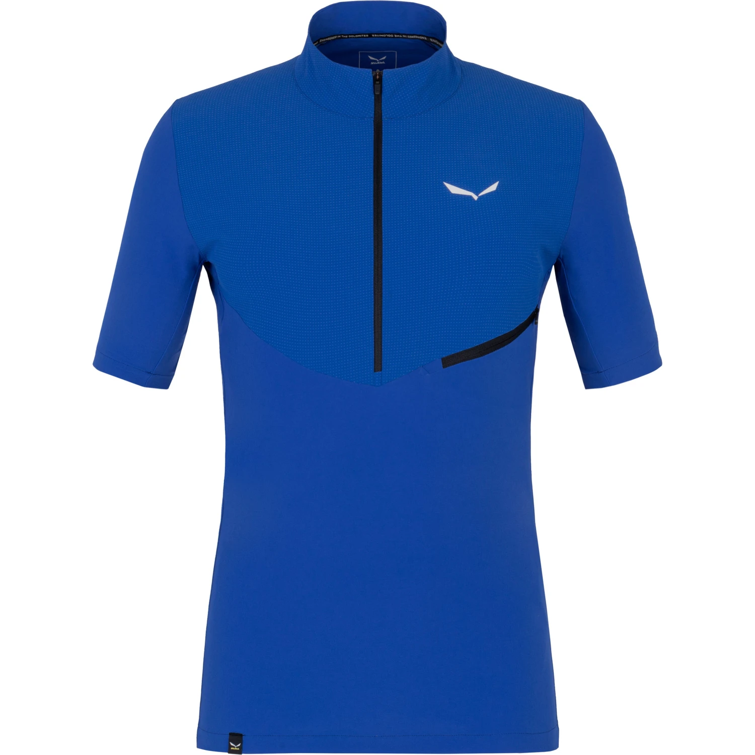 SALEWA Men's Agner Dst Hyb Half Zip T-Shirt