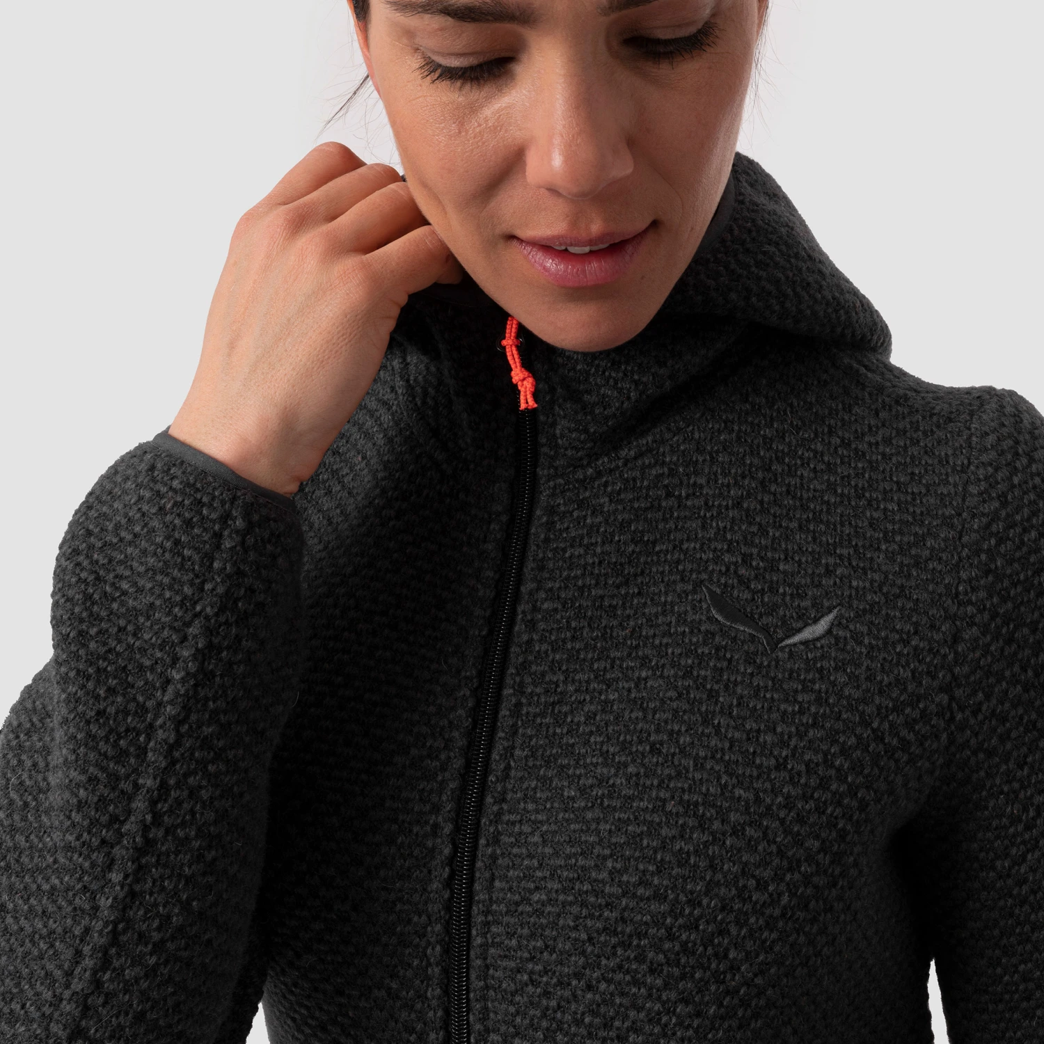 SALEWA Women's Woolen 2L Hooded Jacket - Image 7