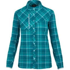 SALEWA Women's Fanes Flannel 4 PL Blouse