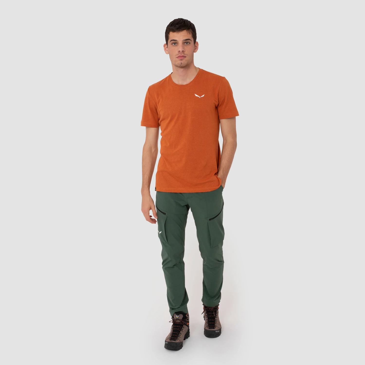 SALEWA Men's Pure Dolomites Hemp T-Shirt - Image 3