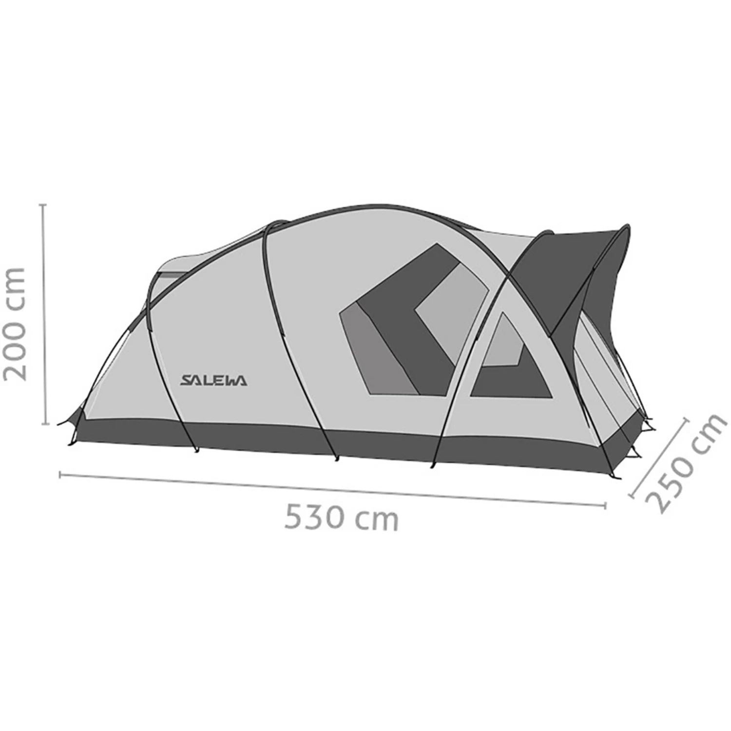 SALEWA Alpine Lodge IV Tent - Image 5