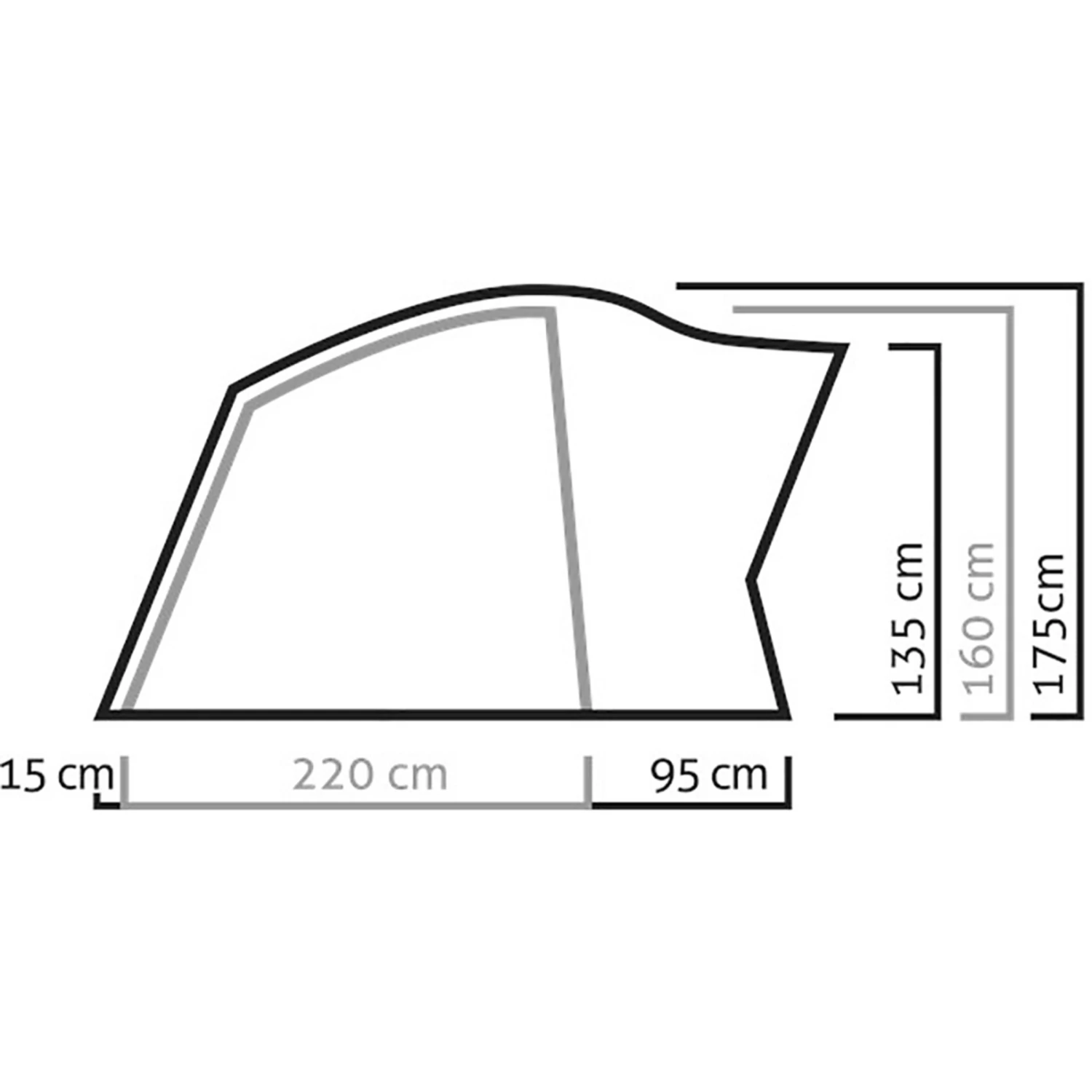 SALEWA Alpine Hut III Tent - Image 3