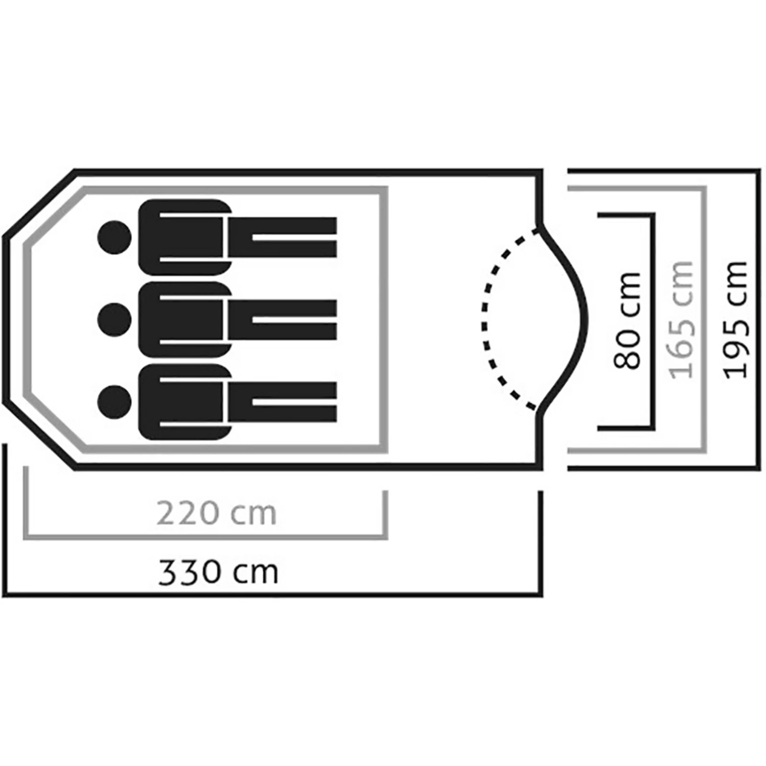 SALEWA Alpine Hut III Tent - Image 4