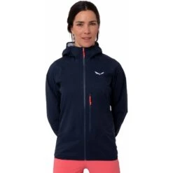 Salewa Agner 2 Powertex 3-Layer Jacket Women - Navy Blazer 3960