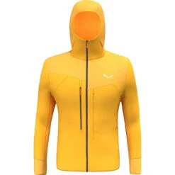 Salewa Agner Polarlite Hooded Jacket - Gold 2191
