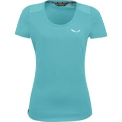 Salewa Alpine Hemp T-Shirt Women - Maui Blue 8170