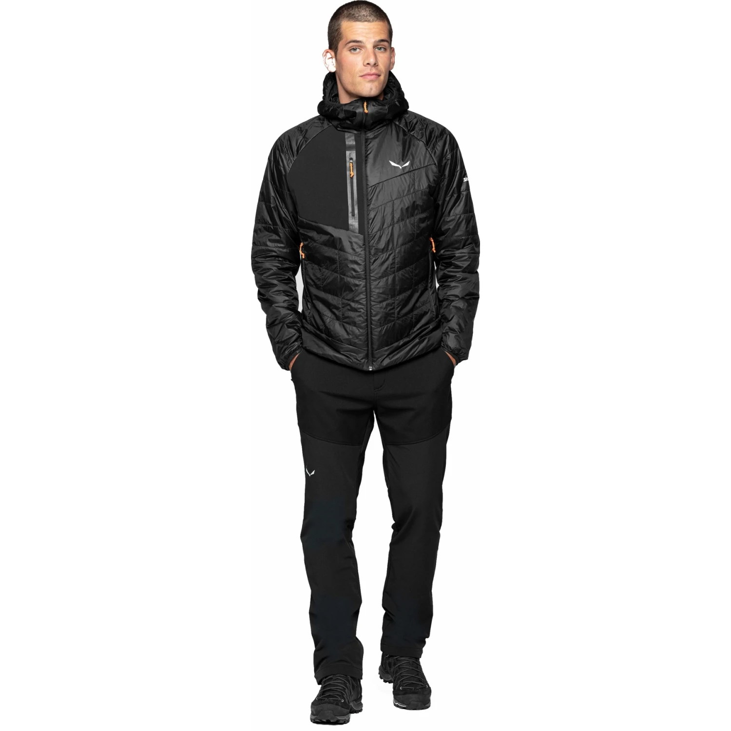 Salewa Catinaccio TirolWool Responsive Jacket - Black Out 910 - Image 3
