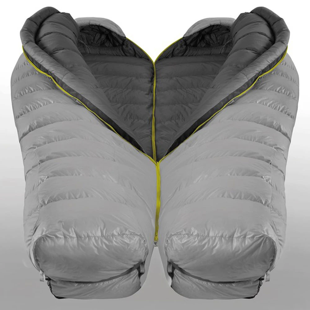 Salewa Micro II 800 Sleeping Bag - Zipper Left - Blue Danube - Image 5