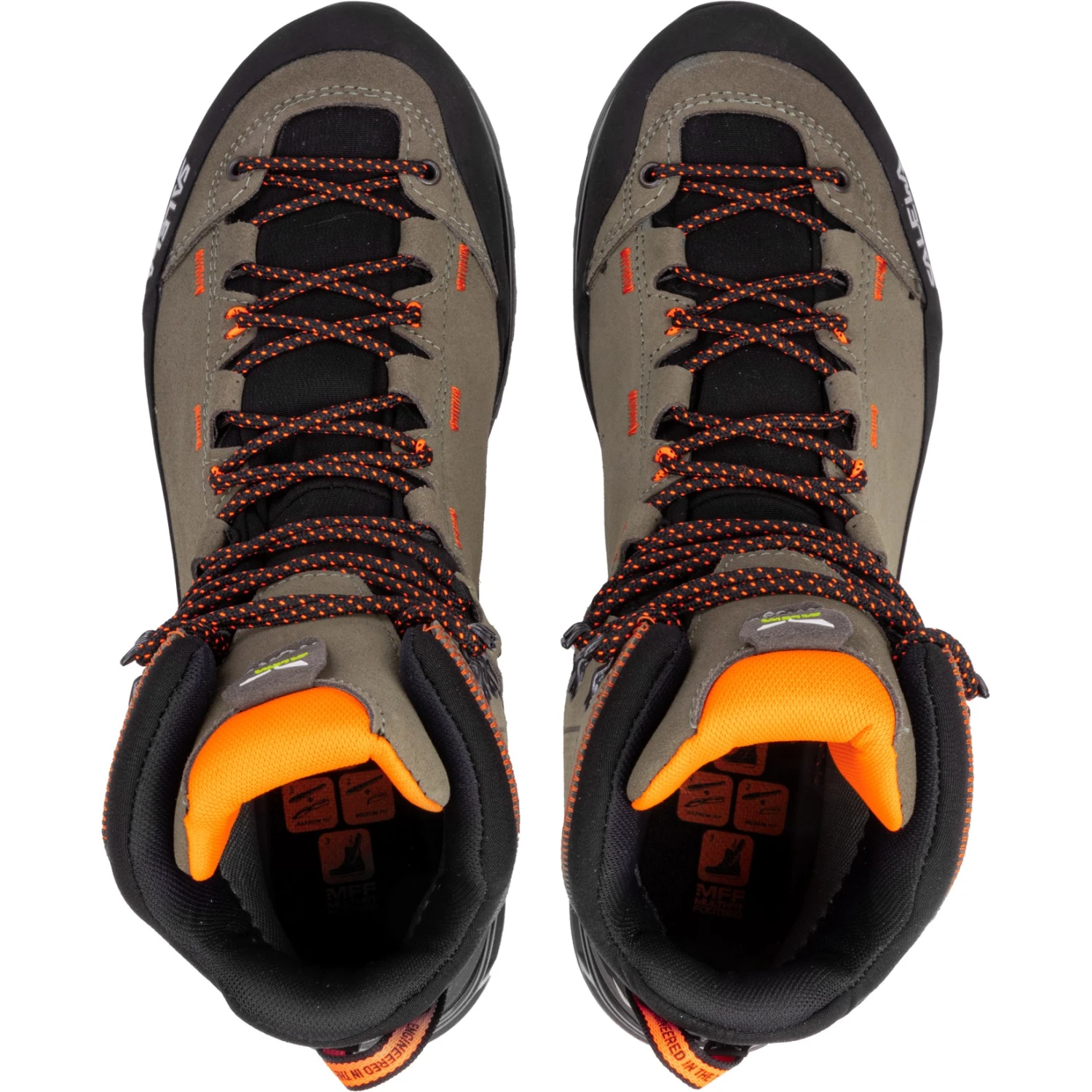 Salewa Mountain Trainer 2 Mid GTX Approach Shoes - Bungee Cord/black 7953 - Image 3