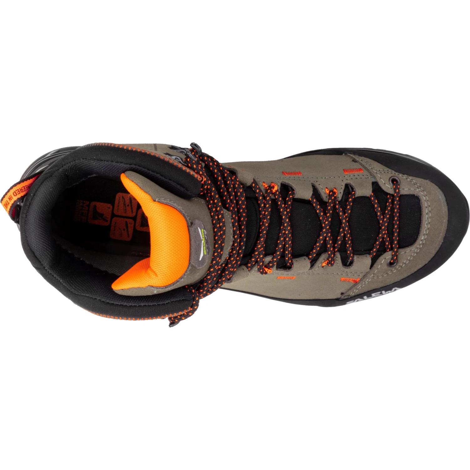 Salewa Mountain Trainer 2 Mid GTX Approach Shoes - Bungee Cord/black 7953 - Image 7