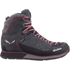 Salewa Mountain Trainer 2 Winter GTX Hiking Shoes Women - Asphalt/tawny Port 988