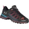 Salewa Mountain Trainer Lite Hiking Shoes Women - Premium Navy/fluo Coral 3993