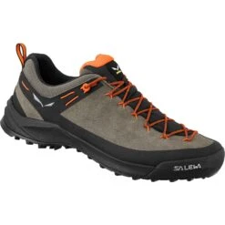 Salewa Wildfire Leather Approach Shoes - Bungee Cord/black 7953
