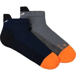 Salewa Mountain Trainer Alpine Merino Low Socks - Navy Blazer 3961