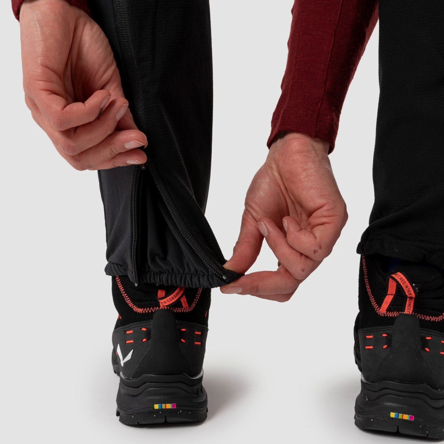 Salewa Ortles Durastretch Pants Women - Black Out 910 - Image 11