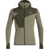 Salewa Puez 2 Dry Full-Zip Hoody - Dark Olive Melange 5286