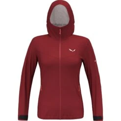 Salewa Puez Aqua 4 Powertex 2.5 Layer Jacket Women - Syrah 1570