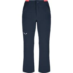 Salewa Puez Durastretch Pants Kids - Navy Blazer 3960