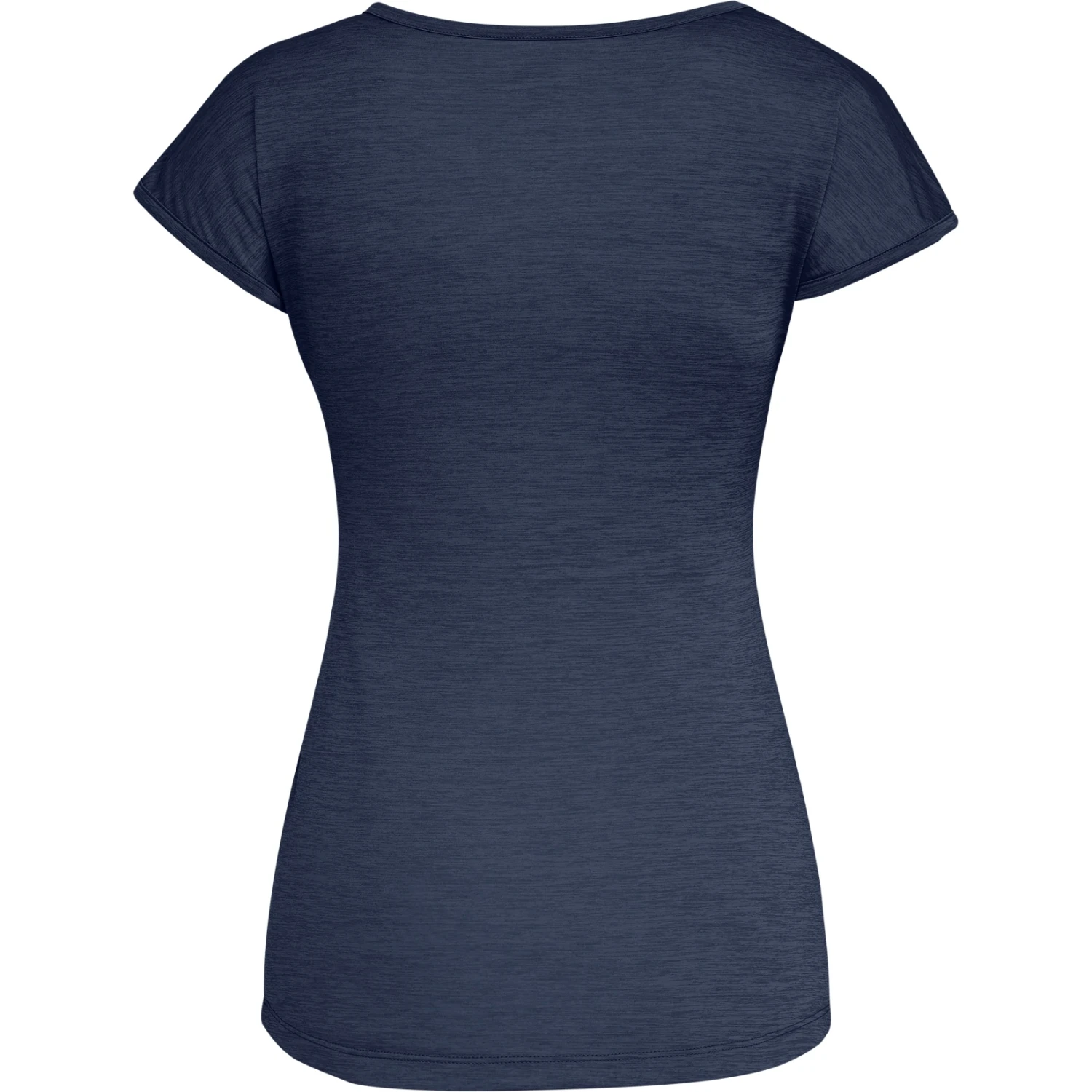 Salewa Puez Melange Dry T-Shirt Women - Navy Blazer Melange 3966 - Image 3