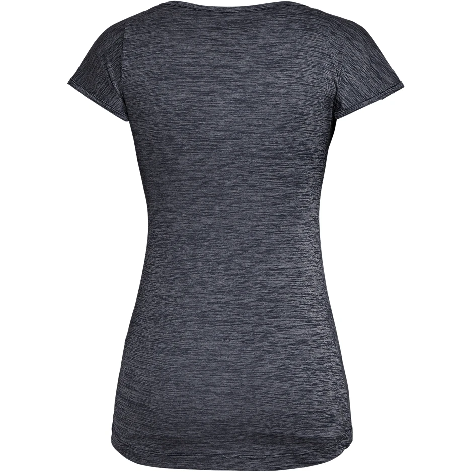 Salewa Puez Melange Dry T-Shirt Women - Premium Navy Melange 3986 - Image 2
