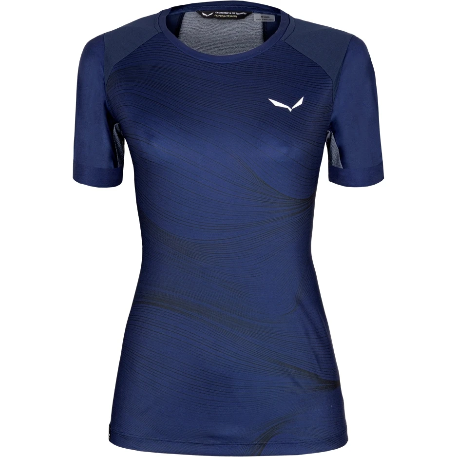 Salewa Seceda Dry T-Shirt Women - Navy Blazer 3960