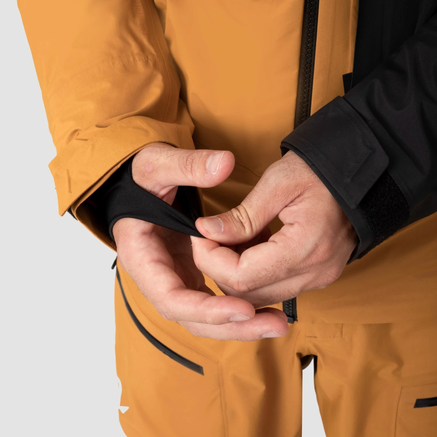 Salewa Sella Powertex 3-Layer Jacket - Golden Brown 7021 - Image 7