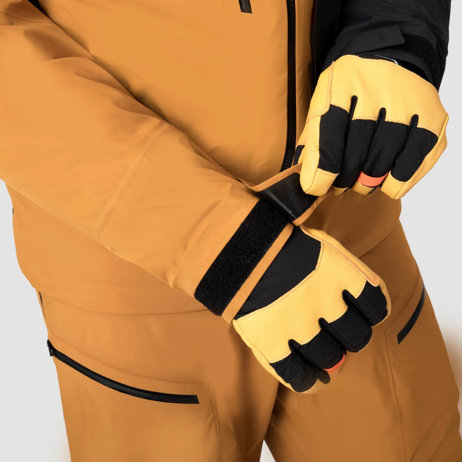 Salewa Sella Powertex 3-Layer Jacket - Golden Brown 7021 - Image 9