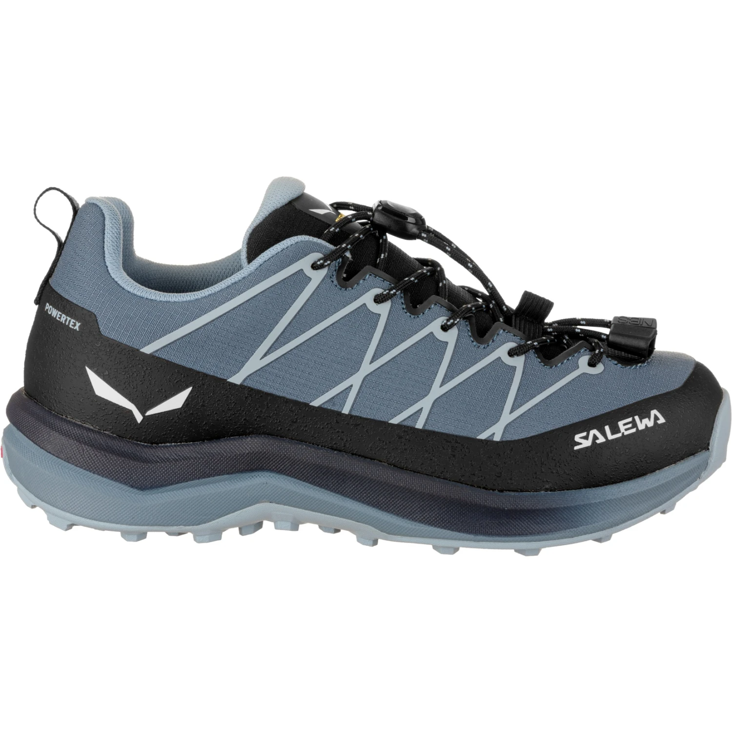 Salewa Wildfire 2 Powertex Hiking Shoes Kids - Java Blue/navy Blazer 8767 - Image 2