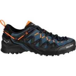 Salewa Wildfire Edge GTX Approach Shoes - Dark Denim/black 8669